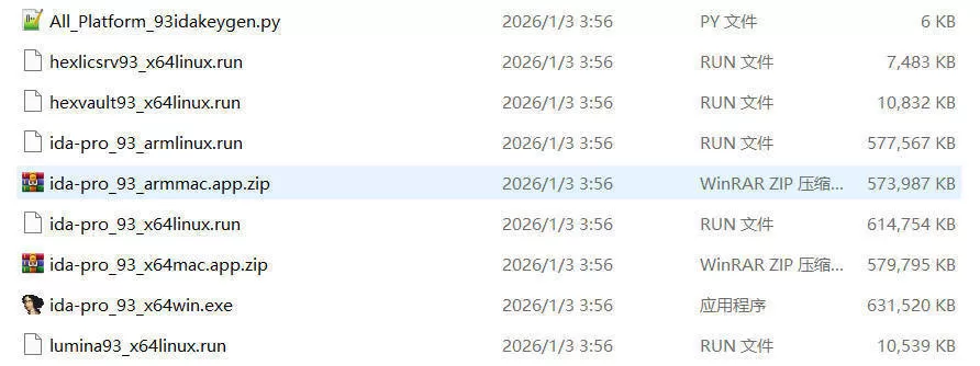 全平台IDA Pro 9.3beta泄露版+注册机
