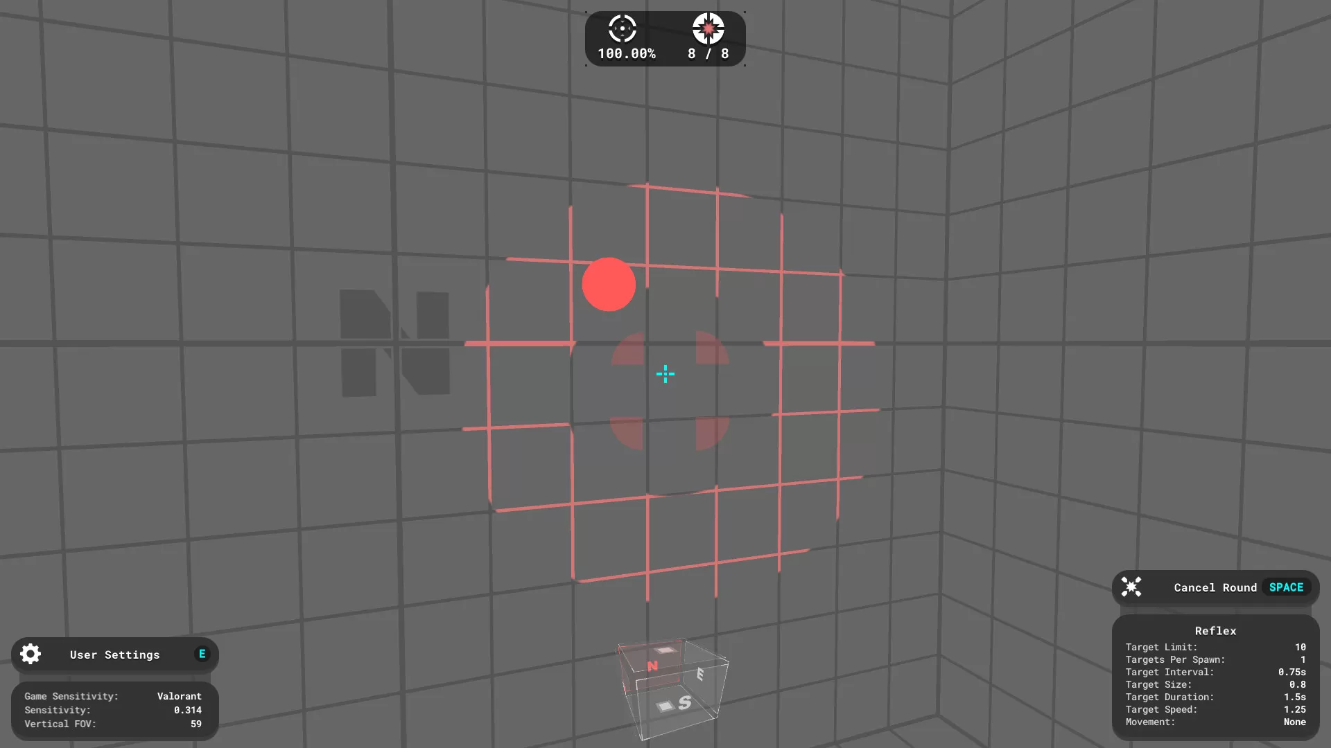 FPS枪法入门：简易瞄准训练/Simple FPS Aim Trainer
